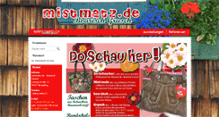 Desktop Screenshot of mistmatz.de